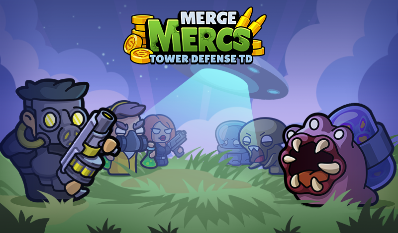 Merge Mercs: Tower Defense TD | Play free on Oedn!
